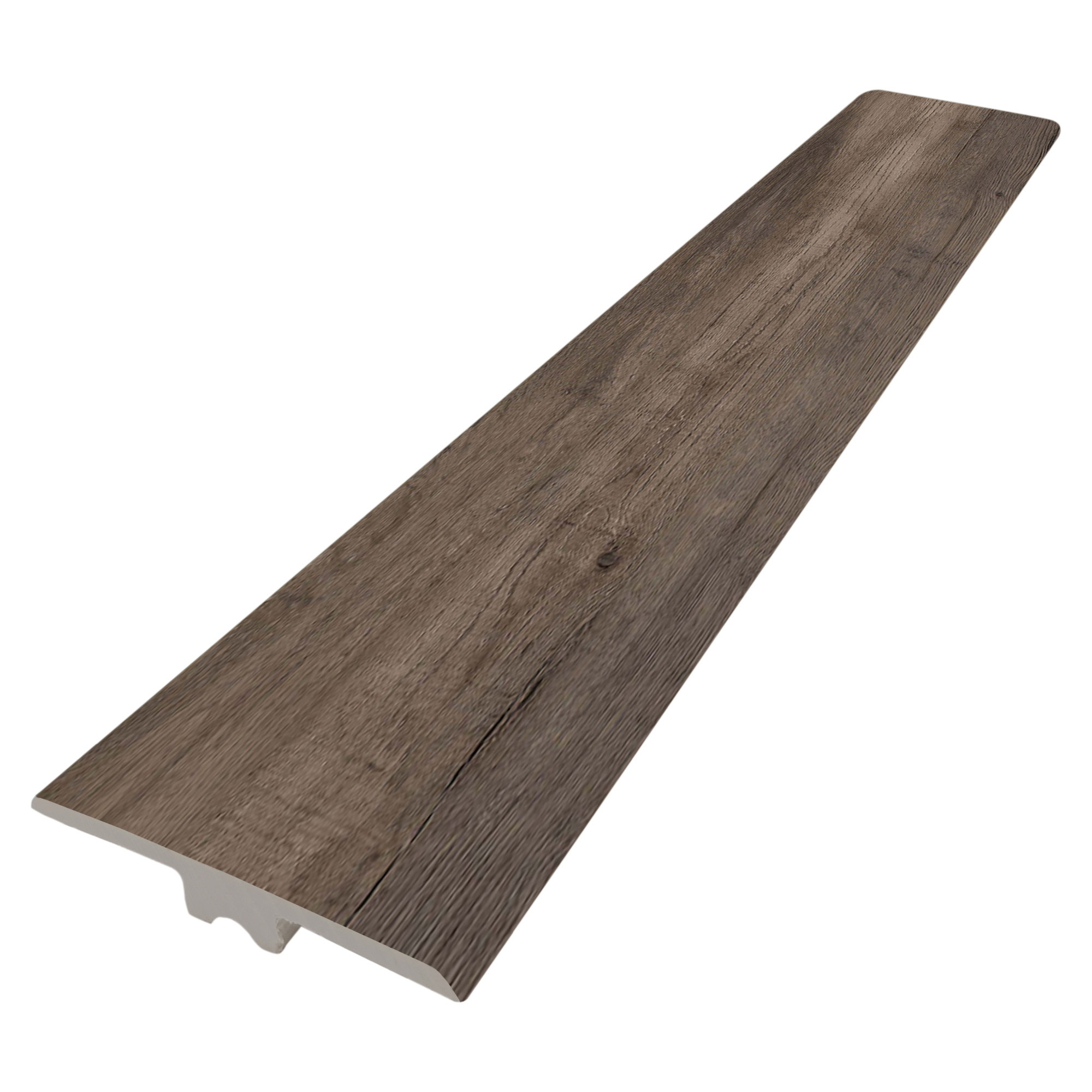 Bambino Series BB-XIV-T T-Molding, 94-1/2 in L, 1.78 in W, 0.15 in Thick, SPC, Cliffside Oak